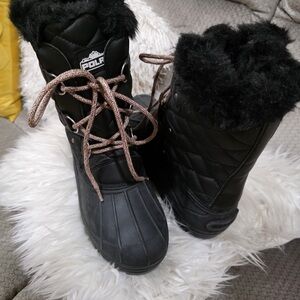 POL Women's Black Winter Boots
